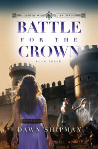 Cover photo, Battle for the Crown - book 3, Lost Stones of Argonia